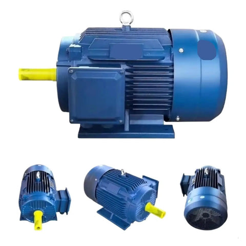 Heavy Duty Three Phase Asynchronous Motor 380V Up To 5 Kilowatts High Efficiency IE2 IE3 With Pure Copper Winding for gearbox use.