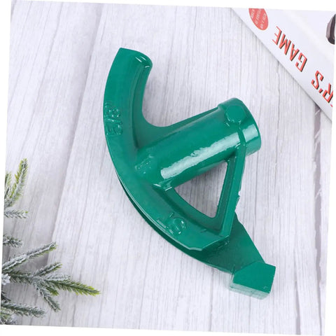 Two Piece Copper Tubing Bender Set Manual Pipe Bending Tool For Professional Plumbing And Electrical Projects Easy Flex Elbow Maker Durable Steel Construction Heavy Duty HZWMQDLF, green steel bender, precision curve tool.