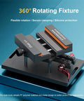 360 degree rotating Phone Back Cover Glass Separator Clamp for iPhone and Android, DIY tool on a display platform.