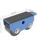 Heavy Duty Machinery Mover With Universal Wheels Portable Roller Dolly For Warehouse And Factory Equipment Transport Rugged Alloy Steel Build Easy Load And Move Durable Castor System Ideal For Heavy Machinery, 22x11.2x10cm