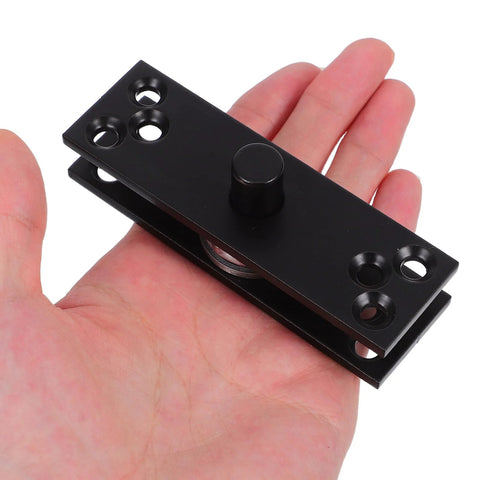 Slick Hidden Stainless Steel Rotating Door Hinge 360 Degree Concealed Heavy Duty Pivot For Secret Cabinet And Bookcase Doors