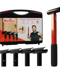 4 In 1 Hinge Gap Adjusting Wrench Kit For Cabinets And Furniture Quick No Hassle Door Alignment Fits 0.55 Inch Hinges