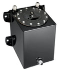 1 Gallon Aluminum Fuel Cell Gas Tank With Cap Street Drift Black Built For Street Racers Not For E85 Gasoline Or Methanol Ethanol