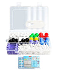 Hands On Molecular Model Kit For Organic Chemistry With Color Coded Atoms And Bonding, Awesome Classroom Teaching Tool, Portable Structure