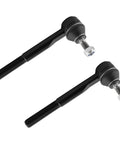 7 Piece Steering Kit With Inner And Outer Tie Rod Ends Adjusting Sleeves And Center Drag Link For Chevrolet C1500 Suburban 1993-1999 Chevrolet C2500 1992-1999 And GMC Yukon 1995-1999, black tie rod ends