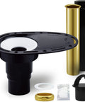 Freestanding Tub Drain Rough In Kit With Brass Pipe And ABS Pipe For Freestanding Bathtubs CUPC Certified Includes Drop In Plate