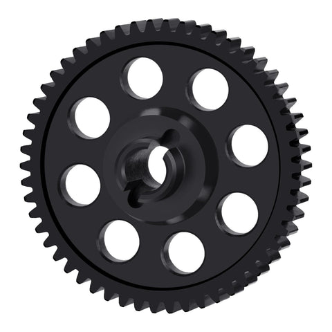 0.5M Direct Drive Steel Spur Gear 54T 55T For 1 16th And 1 18th Losi 2WD RC Cars Mini Drag Mini T Mini B Brushed Or Brushless Upgrade Built Rugged For Smooth Quiet Power Transfer