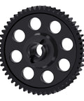 Steel Spur Gear Upgrade For 1/16 Losi 2WD RC Cars 0.5M 48P 54T 40Cr Alloy Crash Resistant Build, black gear with holes