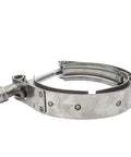 2X 3 Inch Stainless Steel V Band Clamp With 2 Pcs Male And Female Flanges 304 Stainless Steel Exhaust Clamp for automotive use