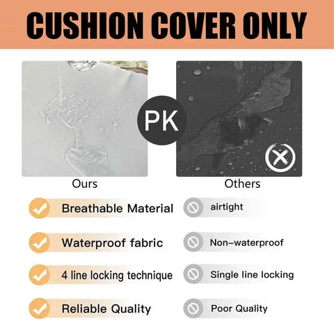 Comparison of Replacement Cushion Cover for Outdoor Swing and Patio Chaise Hammock Chair Waterproof Features