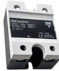 50 Amp Solid State Relay For 42 To 530Vac 4 To 32Vdc Control Plug And Play Single Phase Zero Cross Panel Mount SSR With LED Indicator And Varistor Protection Non OEM Replacement, close-up