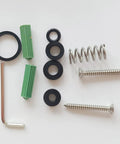Installation kit for Heavy Duty 7 Inch Deck Mount Commercial Faucet With Sprayer And Pull Down Hose Single Pedestal Restaurant
