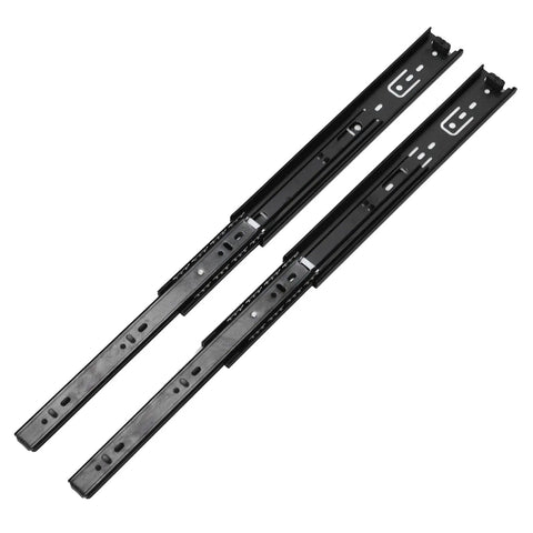 Heavy Duty Drawer Slide With 100 Pound Load Capacity And 45 Mm Width Featuring 12 Inch Length for smooth operation and storage.