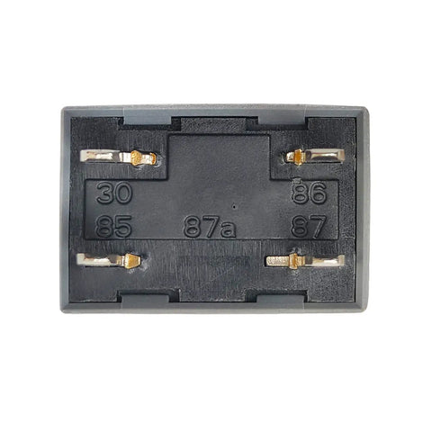 15483114 4 Pin 12V DC Automotive Relay For Car Electrical Systems, top view showing copper contacts