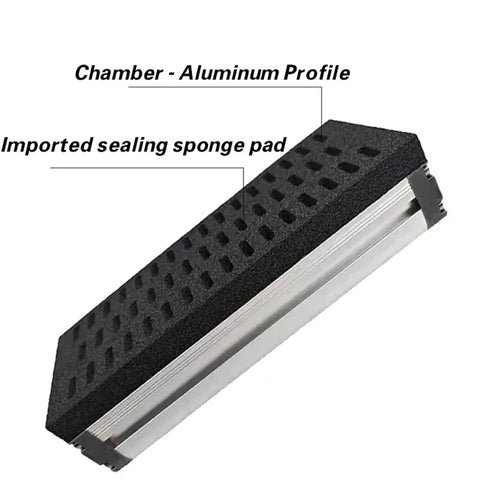 Heavy Duty Robot Arm Vacuum Gripper With Rectangular Sponge Suction Cups Handling Wood And Stone Like A Dream While Delivering Legit Automation Performance That Keeps Your Palletizing Workflow Running Smooth As Butter