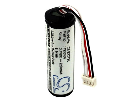 Replacement Battery For Extech I5 Infrared Camera Flir I7 I3 I5 I7 IRC40 Reed R2050 showing cylindrical shape and connector
