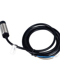 Two Pack 8mm Proximity Switch Sensor, 2 Wire Normally Open, Quick Response Inductive Proximity Sensor with 1.5m cable