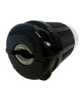 L16-30C Grounding Locking Connector 30A 480V AC 3 Pole 4 Wire NEMA L16-30 cUL Listed Industrial Grade Power Plug close-up view