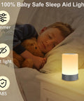 Nursery Night Light For Baby With Dimmable Brightness And Easy Touch Control No Fuss Nightlight Battery Powered And Rechargeable