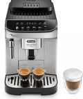 Craft Barista Level Shots At Home With This Renewed Espresso Machine Featuring A Manual Frother And Four Built In Recipes For Rich Crema Your Daily Coffee Fix Hits Different Right Now, showing espresso maker with two cups.