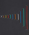 Hassle Free Professional Grade Preformed Jumper Wires With Right Angle Pins For Breadboards and Circuit Prototyping, assorted sizes