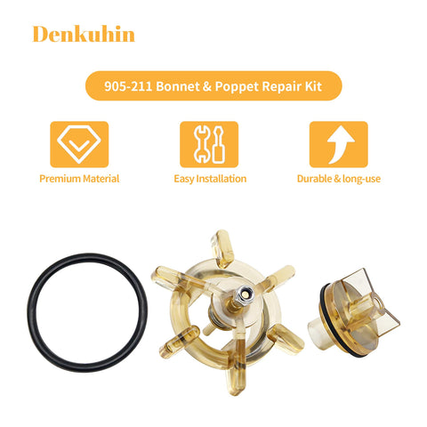 Poppet And Bonnet Assembly Repair Kit For 765 CBV One Half Inch And 765DBV Three Quarter Inch Pressure Vacuum Breakers PVB