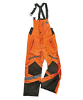 GloWear 8928 Insulated Thermal Bib Overalls For Brutal Cold, High Visibility Orange, Ripstop Shell, 3X Large