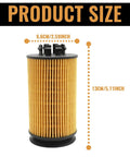 Oil Filter Kit QC000001 Fits 2012 2013 2014 2015 2016 2017 2018 Engines With LF16330 WL10232 P40037 504385104 size details