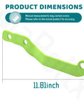 Deck Towing Arm Rear Lift Linkage Bracket Replacement Part For Lawn And Garden Tractors LX255 LX266 LX277 LX279 LX280 LX288 LX289 GT225 GT235 GT235E GT245 GX255 M153358 M138849 11.8-inch green metal bracket