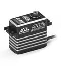 Rock Solid 50Kg Waterproof Brushless RC Servo Motor featuring Plug And Play Winch Switch Mode showing CNC aluminum design.