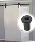 Five Pack Barn Door Track Spacers For Heavy Duty Rock Solid Durable Wall Mounted Barn Door Hardware Replacement Spacers For Track