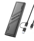 EP1000 1TB Portable External SSD Drive with USB C lightning fast up to 1000MBps read and 950MBps write, slim rugged aluminum enclosure
