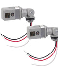 Two Pack Dusk To Dawn And Day Night Sensor For Outdoor Lighting Wide Voltage 120 277 VAC 50 60 Hz IP65 Waterproof Swivel Mount Photocell