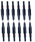 100 125 150 200 grain archery field points screw in tips for recurve compound bow and crossbow target practice and hunting