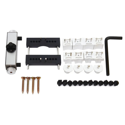Adjustable Watch Case Back Opener Bench Tool with components for opening and closing screw-down snap-off covers for jeweler hobbyist