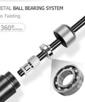 Metal ball bearing system of Weighted Jump Rope 1lb for Serious Cardio Training with TangleFree Ball Bearing Rapid Speed Skipping Rope