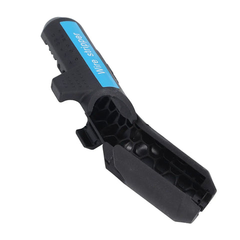 Jiawu Handheld Electric Wire Stripper, Versatile Power Tool For Fast Non Damaging Insulation Removal With Ergonomic Grip, close-up view.