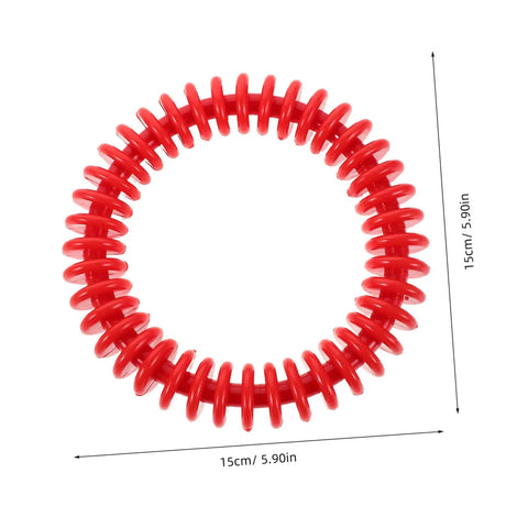 Colorful Soft Plastic Dive Rings For Pool Training And Safe Underwater Games, 15cm red ring, Four Pack Water Resistant, swim skill toy