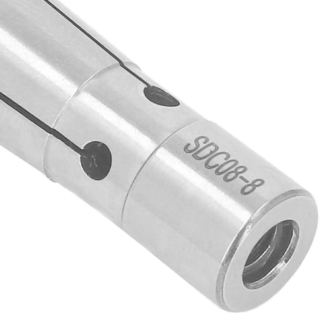 Heavy Duty Collet Chuck Holder For Milling Engraving Machine High Precision CNC Vise Tool close-up of carbide material and threading details.