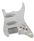 SSH Coil Split Pickguard With Two Mini Humbuckers And One Four Coil Bridge Pickup High Output Loaded Prewired Scratchplate