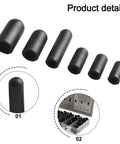 105 Piece Rubber Vacuum Cap Kit With Assorted Hose End Sizes For Automotive Carburetor And Manifold, High Temperature Resistant Flexible Nitrile Seals