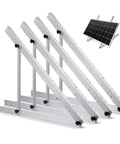 Upgraded 47 Inch Adjustable Solar Panel Tilt Mount Brackets Set With Foldable Tilt Legs For 100 To 500 Watt Panels Roof Stand