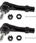 Beefed Up Front Outer Tie Rod Ends Pair Fits Ford Explorer 1998 to 2003 Ranger 1998 to 2011 Mazda B2300 2001 to 2009 B2500 1998 to 2001 B3000 1998 to 2007 B4000 1998 to 2009 Mercury Mountaineer 1998 to 2003 ES3461 5L5Z3A130AA F87Z3A130BA black steering parts