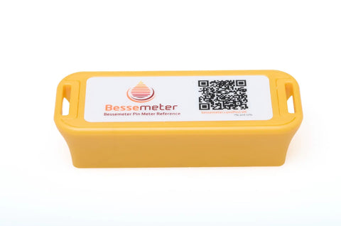 Yellow casing for Portable Pin Meter Calibration Verification Reference For PT 83 Wood Moisture Meter Pro Grade Accuracy Check
