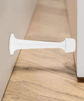 Heavy Duty Floor Door Stopper With Soft Rubber Tip And Zinc Alloy Built Tough Construction Weatherproof Break Resistant Indoor Use
