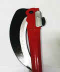 Foldable Steel Hand Sickle For Weeding And Garden Cleanup Pro Grade Weed Remover Scythe Blade Cutter Easy Grip 42x23 Cm
