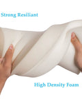 Custom Size Bench Cushion For Indoor Outdoor Use With 70D Foam Waterproof Cover Embroidery And Made To Your Specs foam close-up