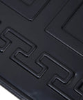 Close-up of Concrete Mold Square 32.7x32.7 Cm ABS Plastic Reusable Form textured pattern for stepping stone pavers.