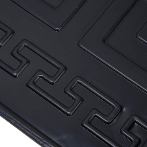 Close-up of Concrete Mold Square 32.7x32.7 Cm ABS Plastic Reusable Form textured pattern for stepping stone pavers.