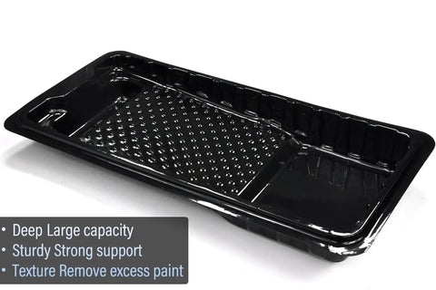 Disposable 4 Inch Paint Tray Liners 12 Pack Mini Plastic Trays Liner Set For Small Projects And DIY Painting Easy Cleanup